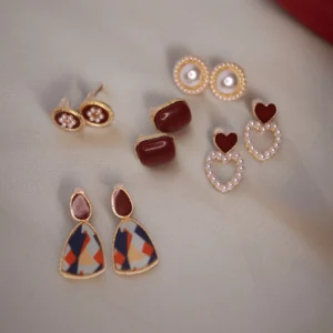 gold earrings design for girls