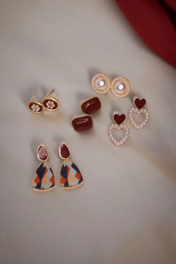 gold earrings design for girls