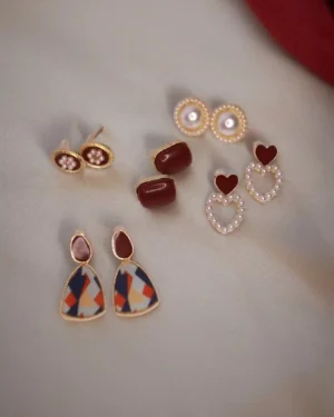 gold earrings design for girls