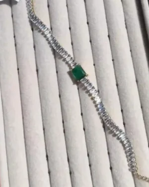 Bracelet designs featuring a variety of styles on a white background, including a beaded bracelet, a gold cuff, and a delicate chain bracelet.